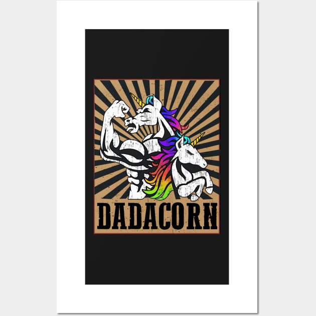 Dadacorn Funny Wall Art by TEEPHILIC